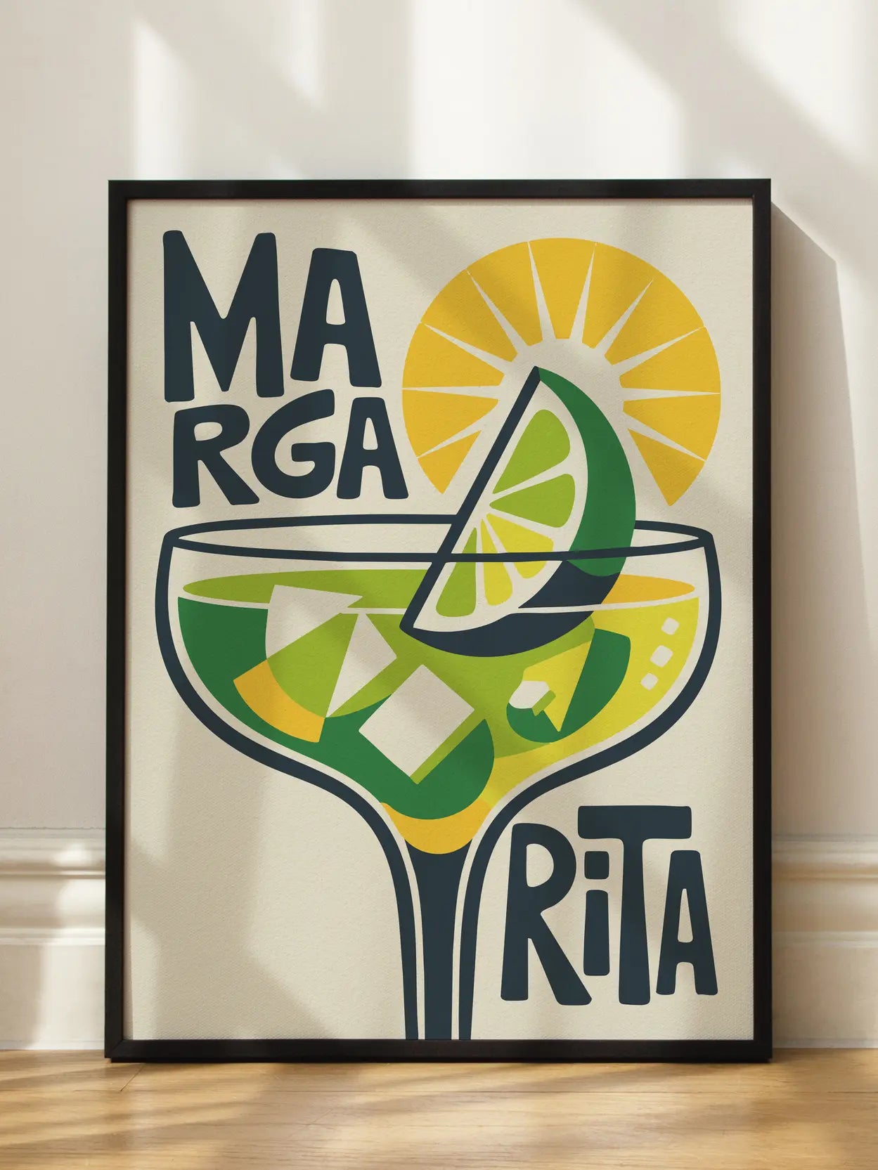 Sunny Margarita Poster