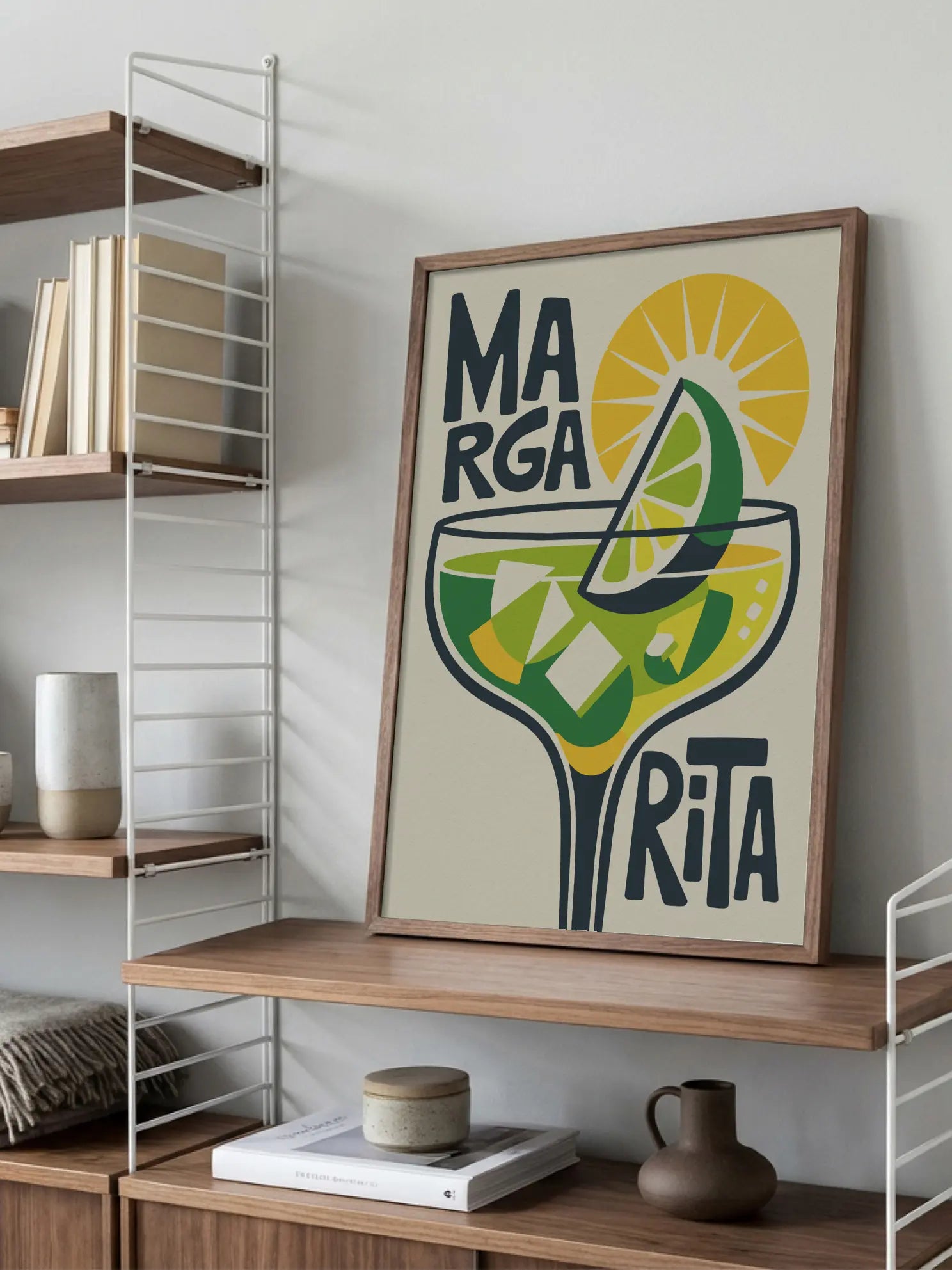 Sunny Margarita Poster