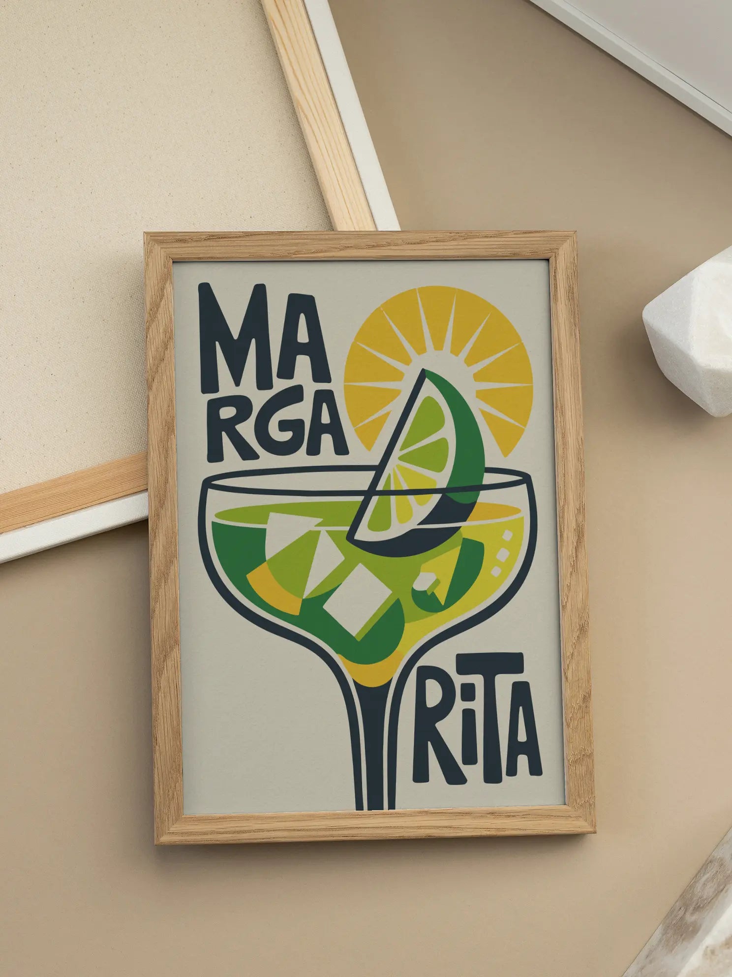Sunny Margarita Poster