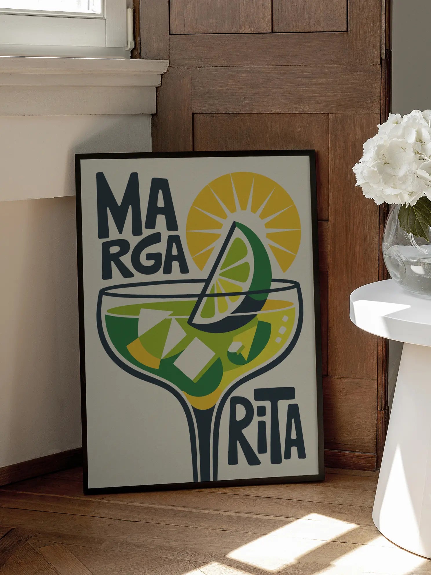 Sunny Margarita Poster