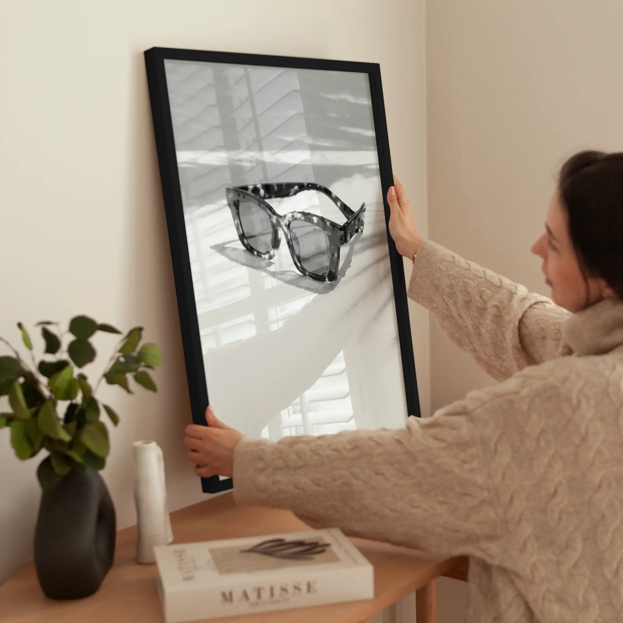 Sunshine wird aufgehängt