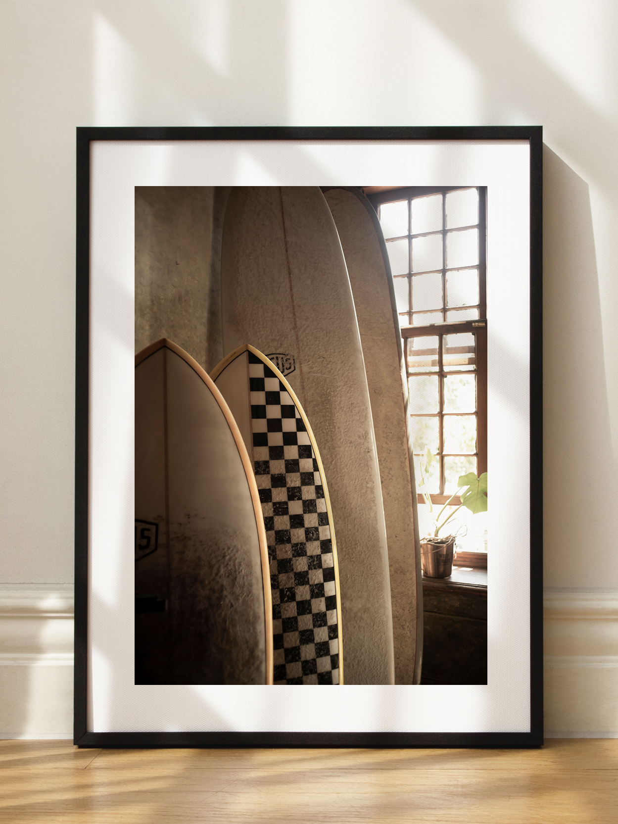 Surfboards by the Window