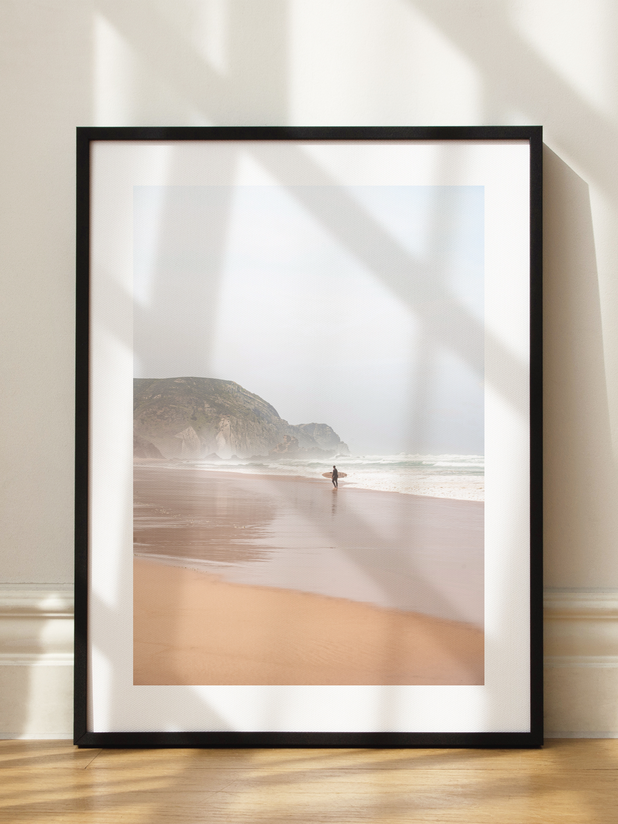 Surfer on the Beach