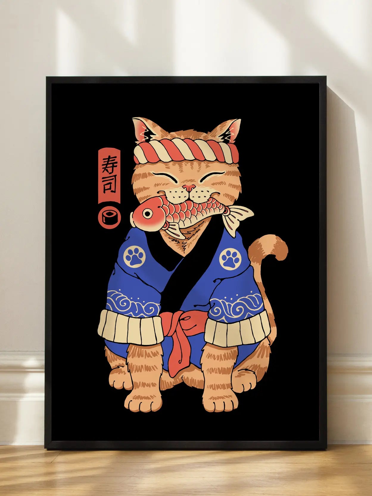 Sushi Cat Poster