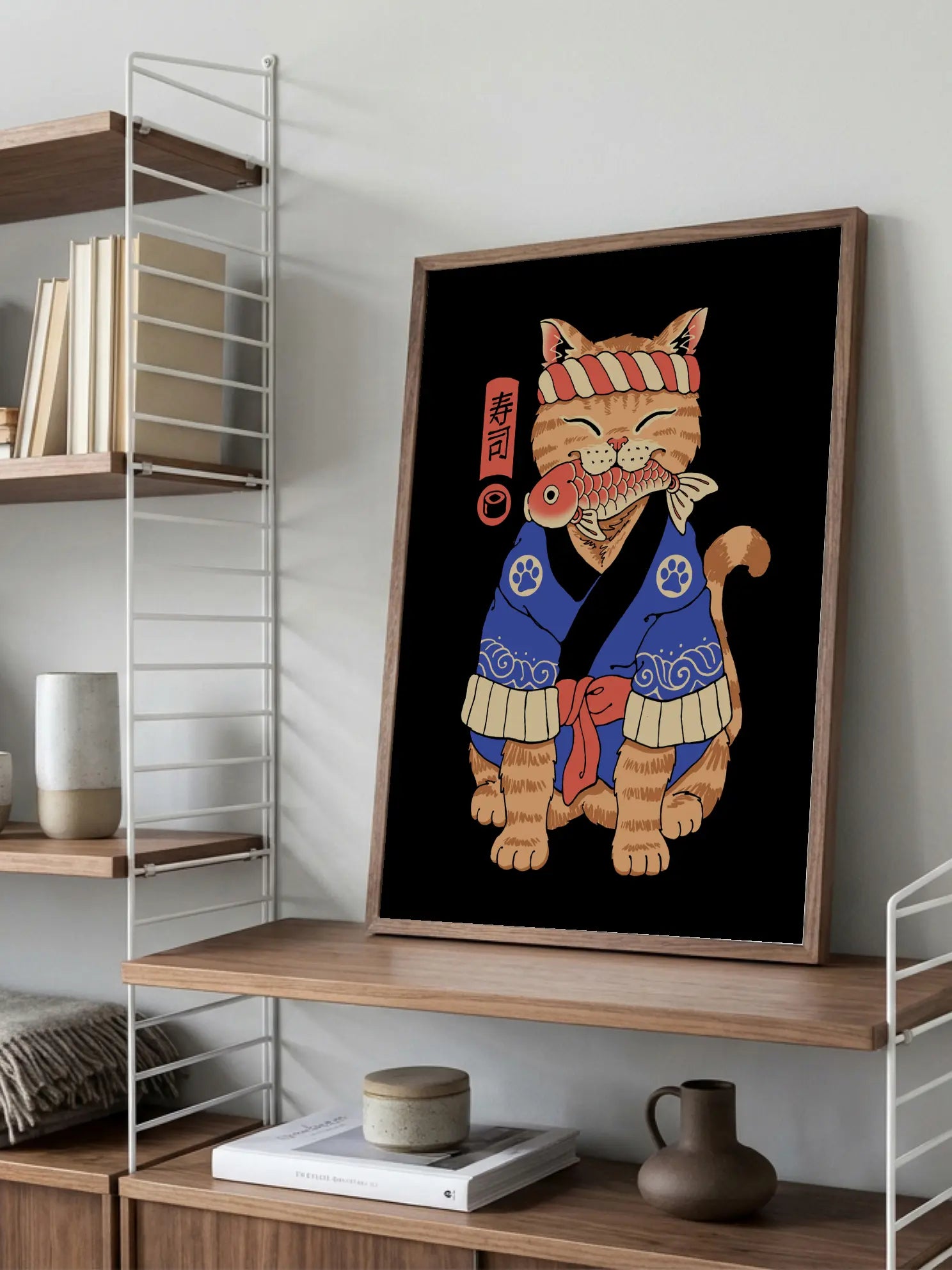 Sushi Cat Poster