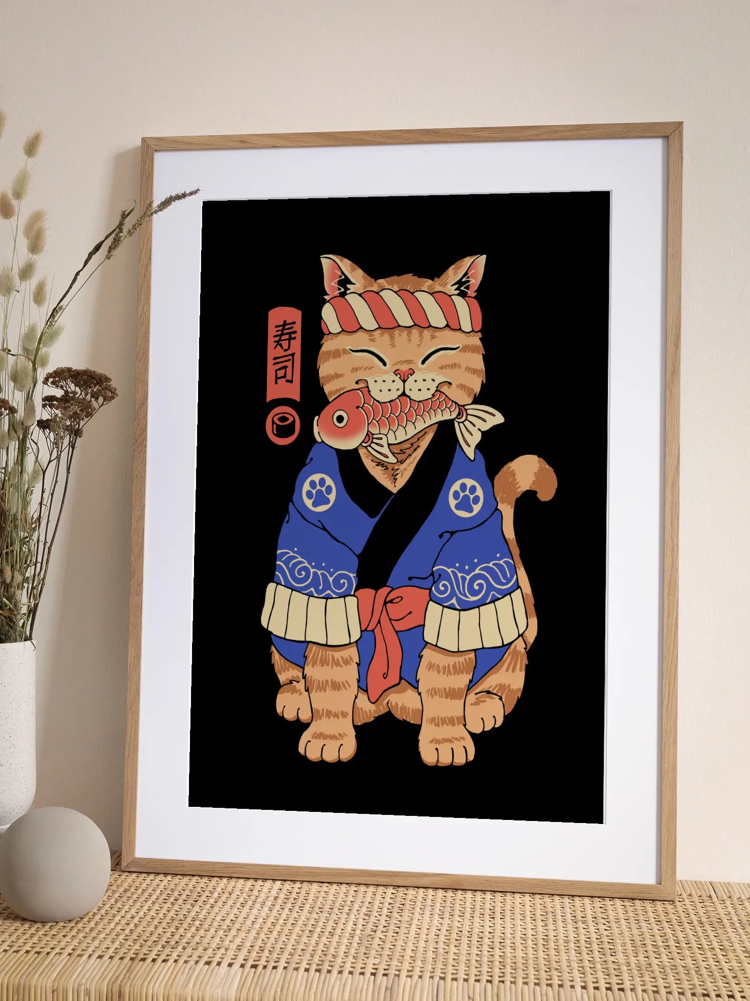 Sushi Cat Poster