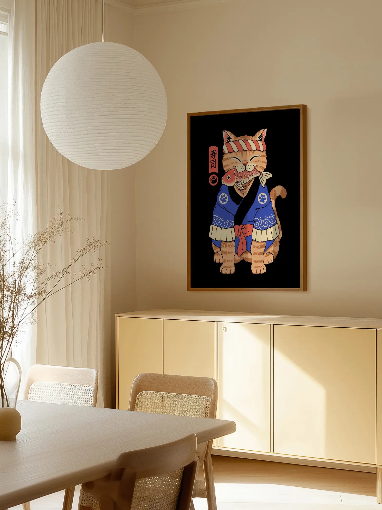 Sushi Cat Poster