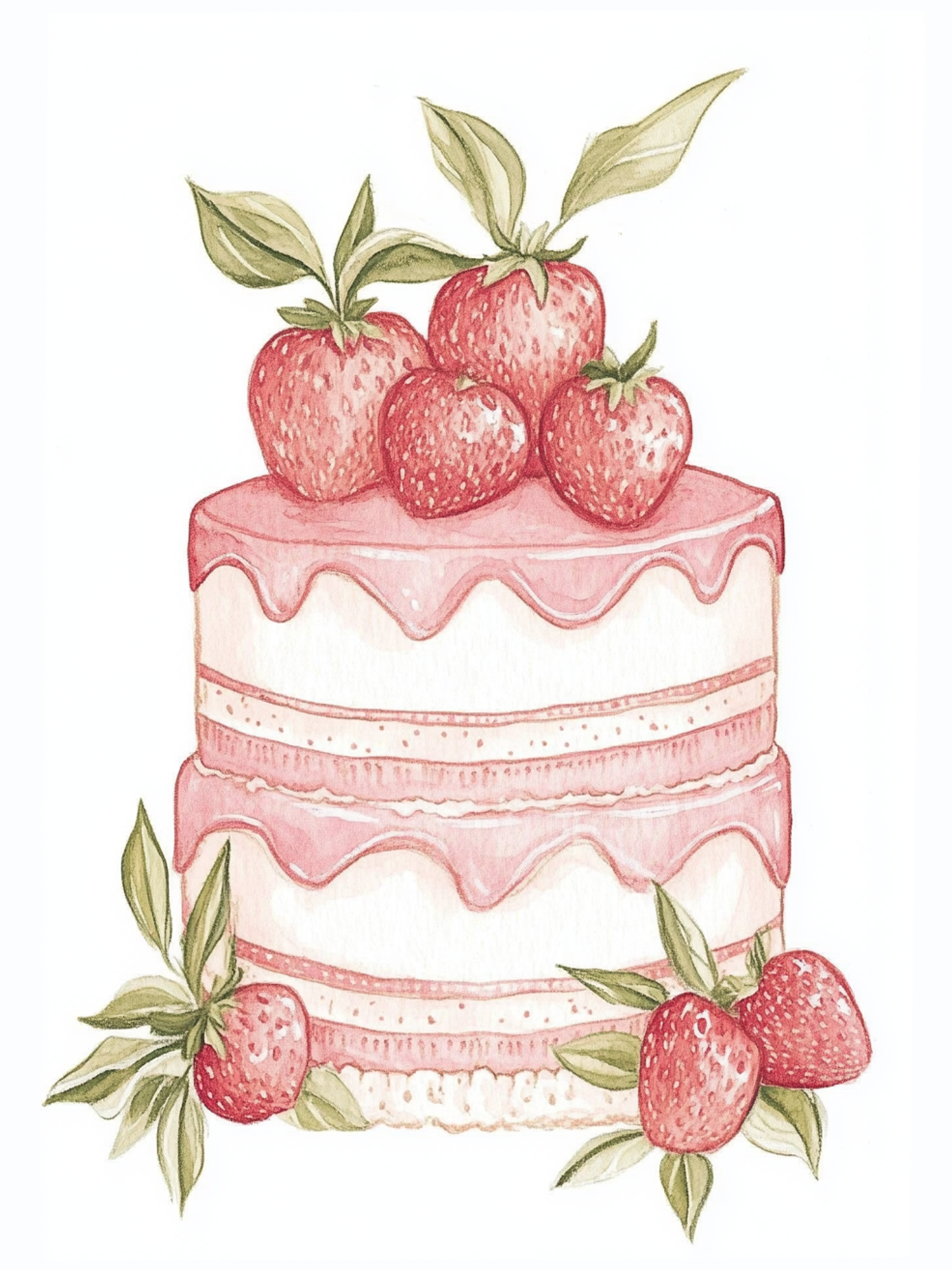 Clara´s Strawberry Cake