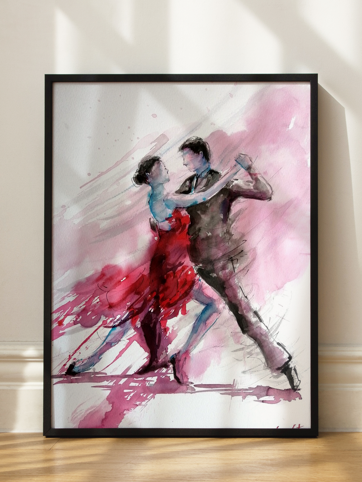 Tango Dancers Poster