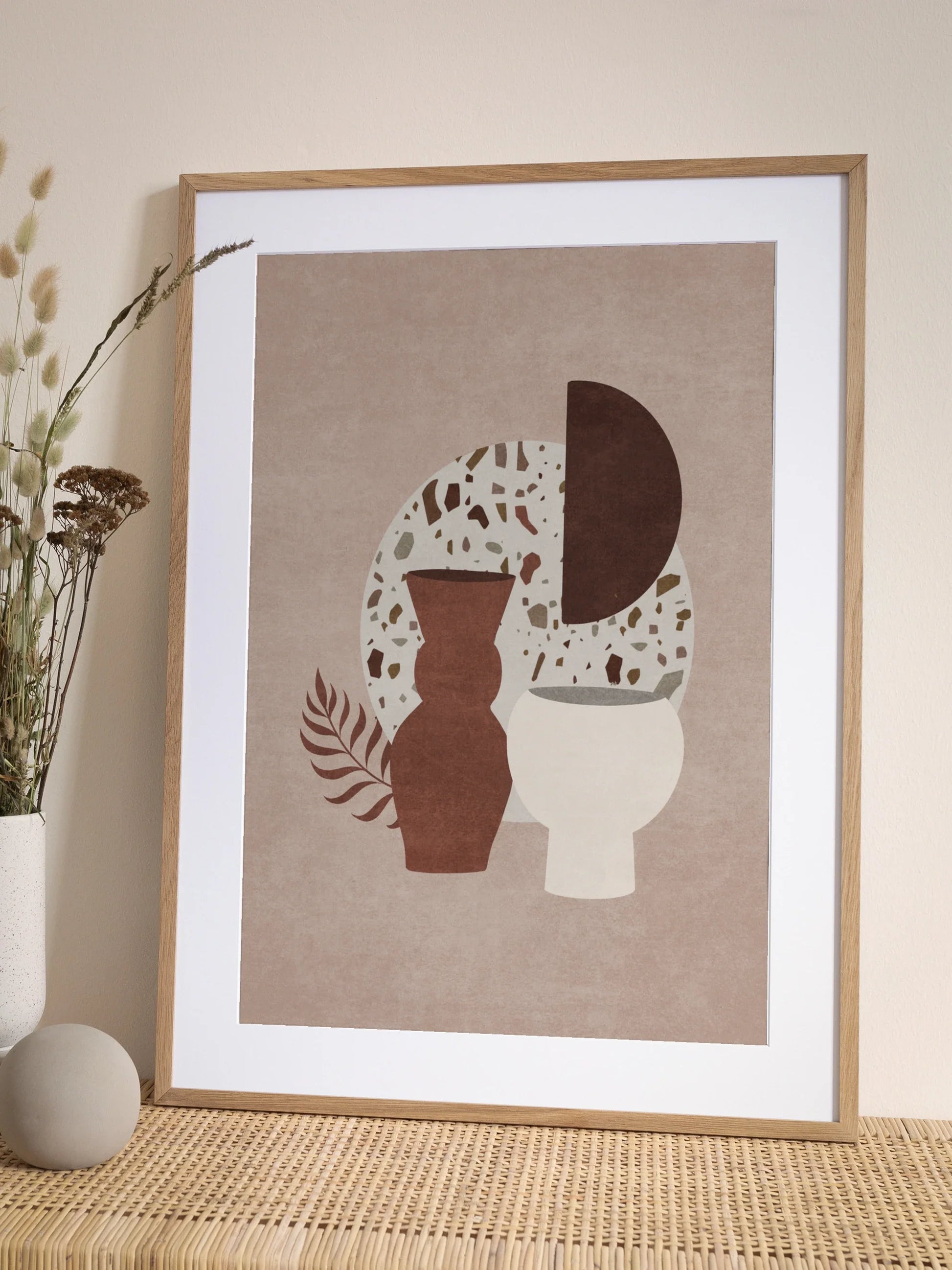 Terrazzo Still Life Poster