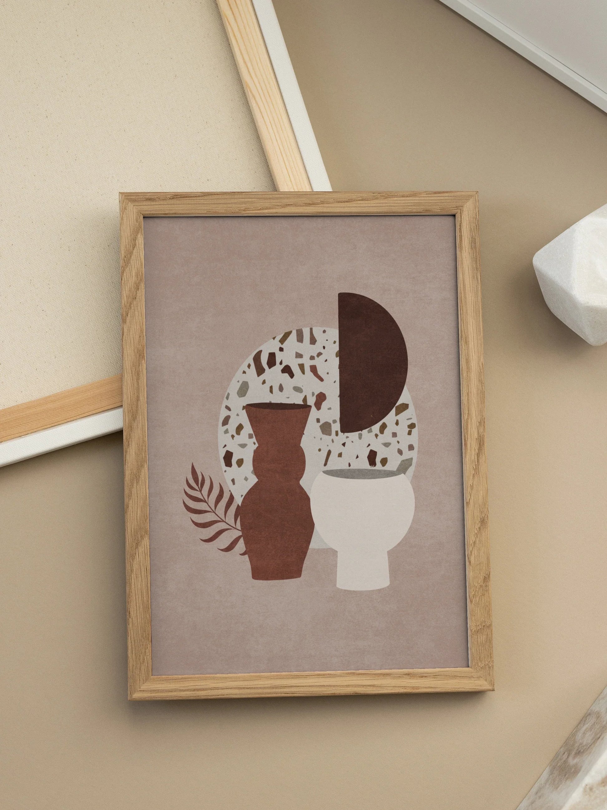 Terrazzo Still Life Poster