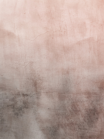 Abstraktes Poster in Rosa und Braun mit texturierter Oberfläche.