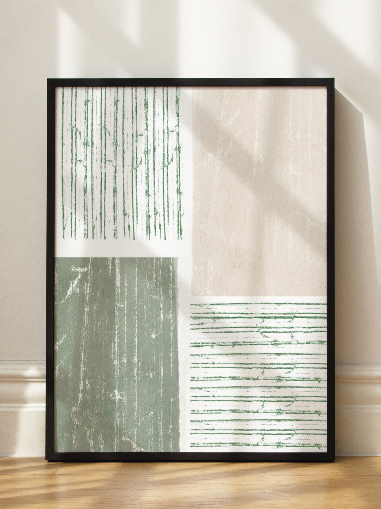 Textured Squares Poster