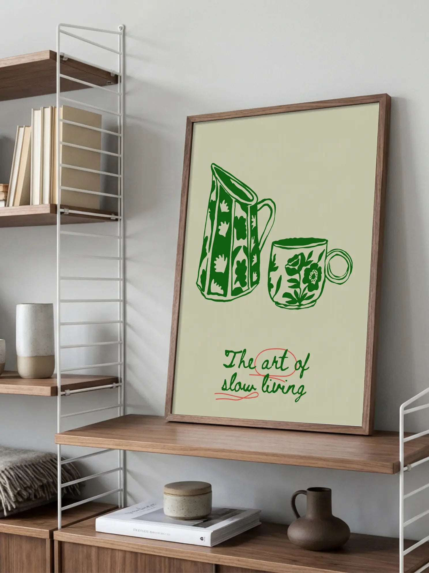 The Art of Slow Living Poster