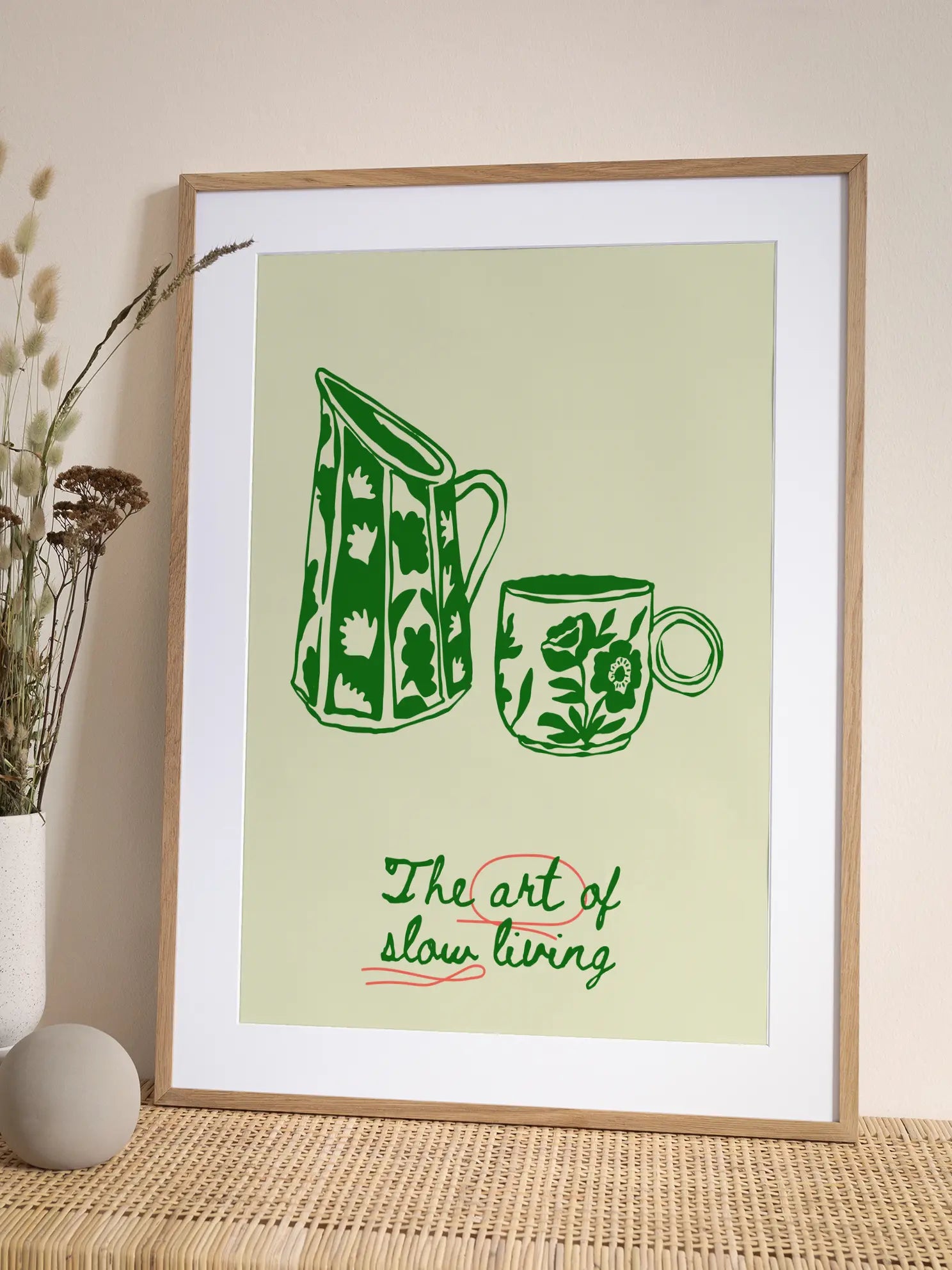 The Art of Slow Living Poster