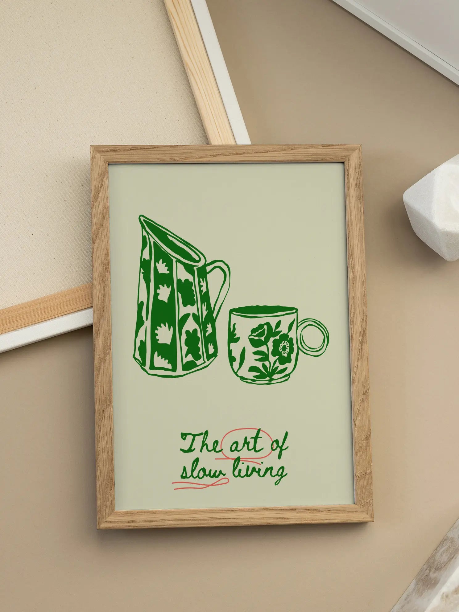 The Art of Slow Living Poster