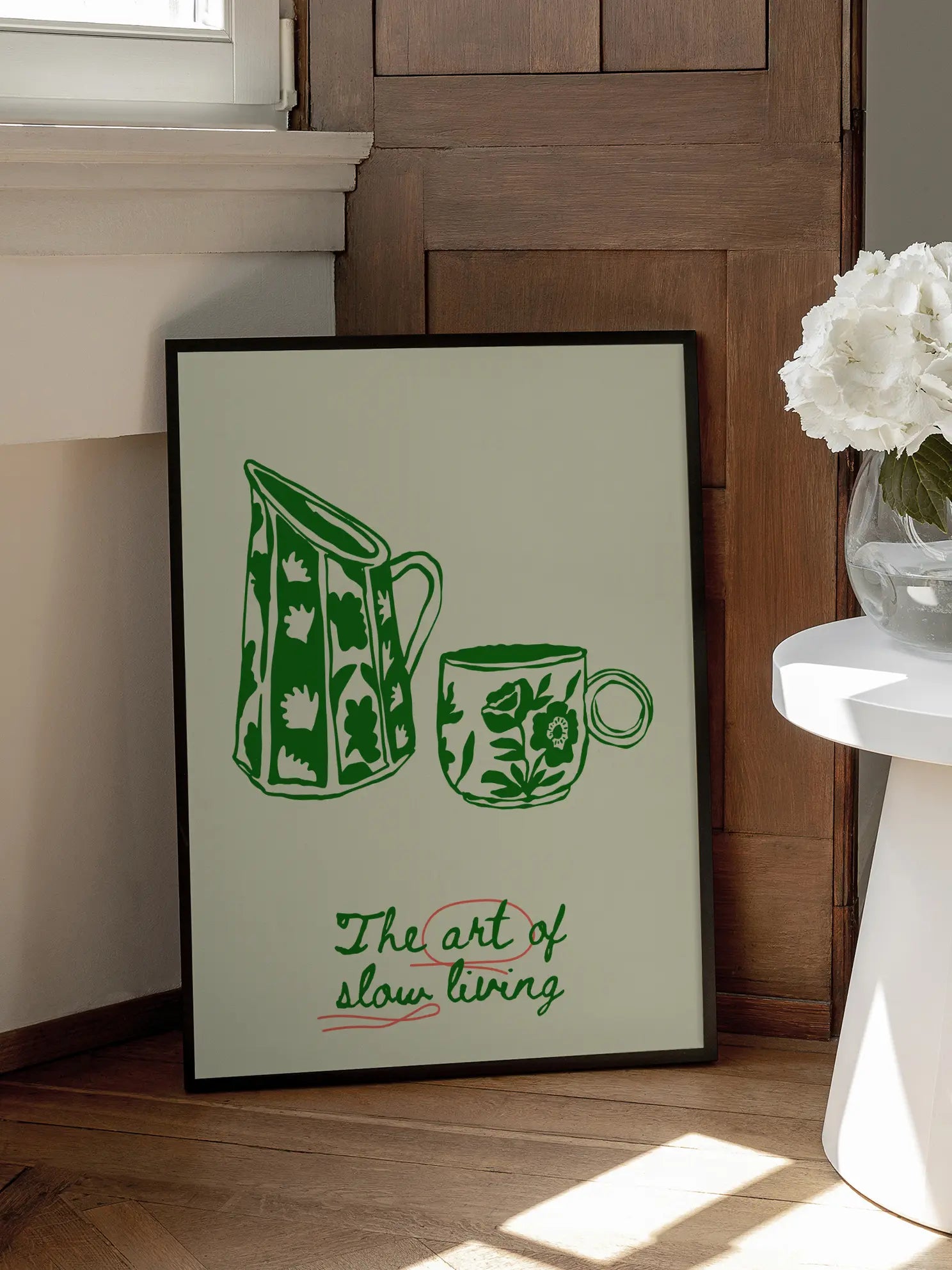 The Art of Slow Living Poster