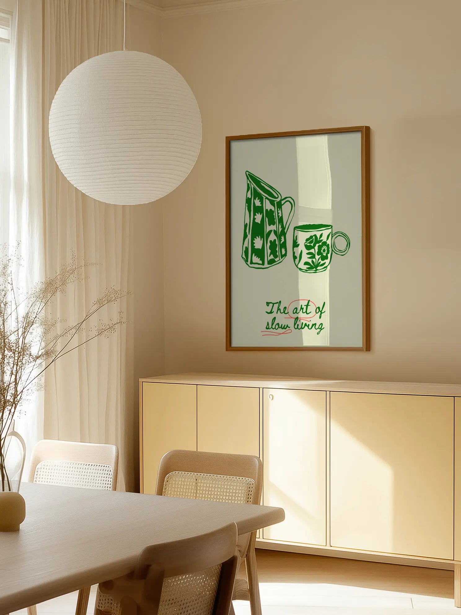 The Art of Slow Living Poster