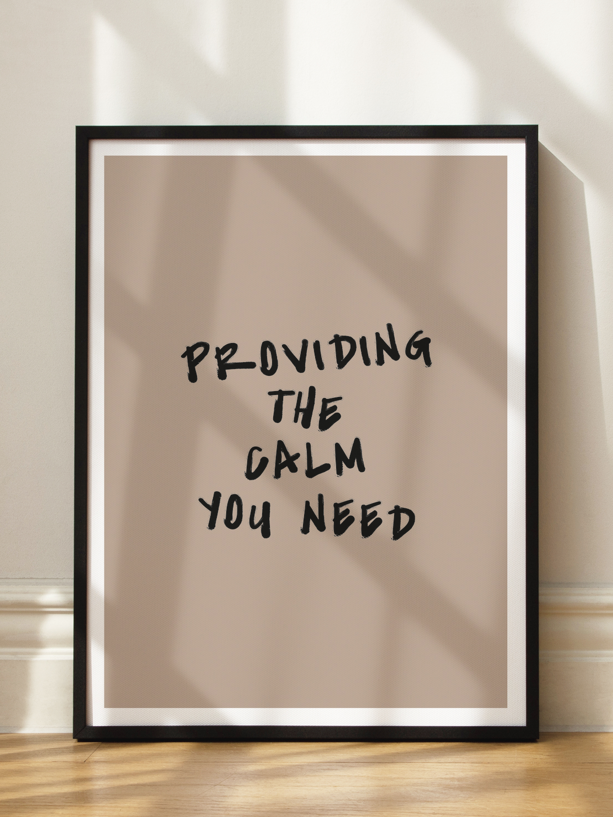 The Calm You Need Poster