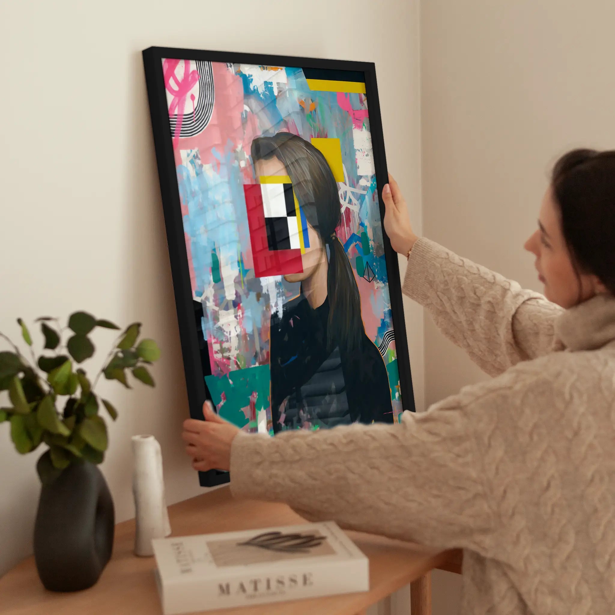 The Modernist wird aufgehängt