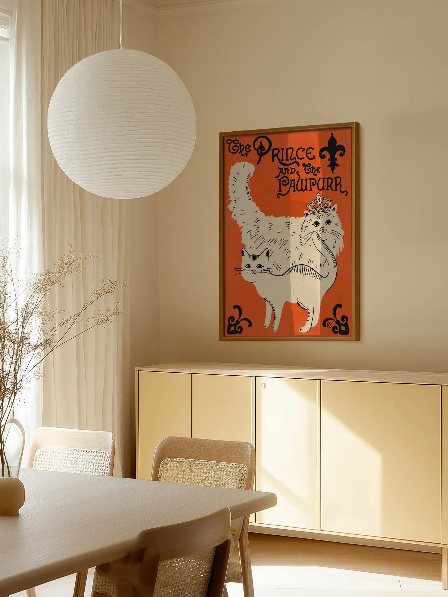 The Prince and the Paupurr Poster