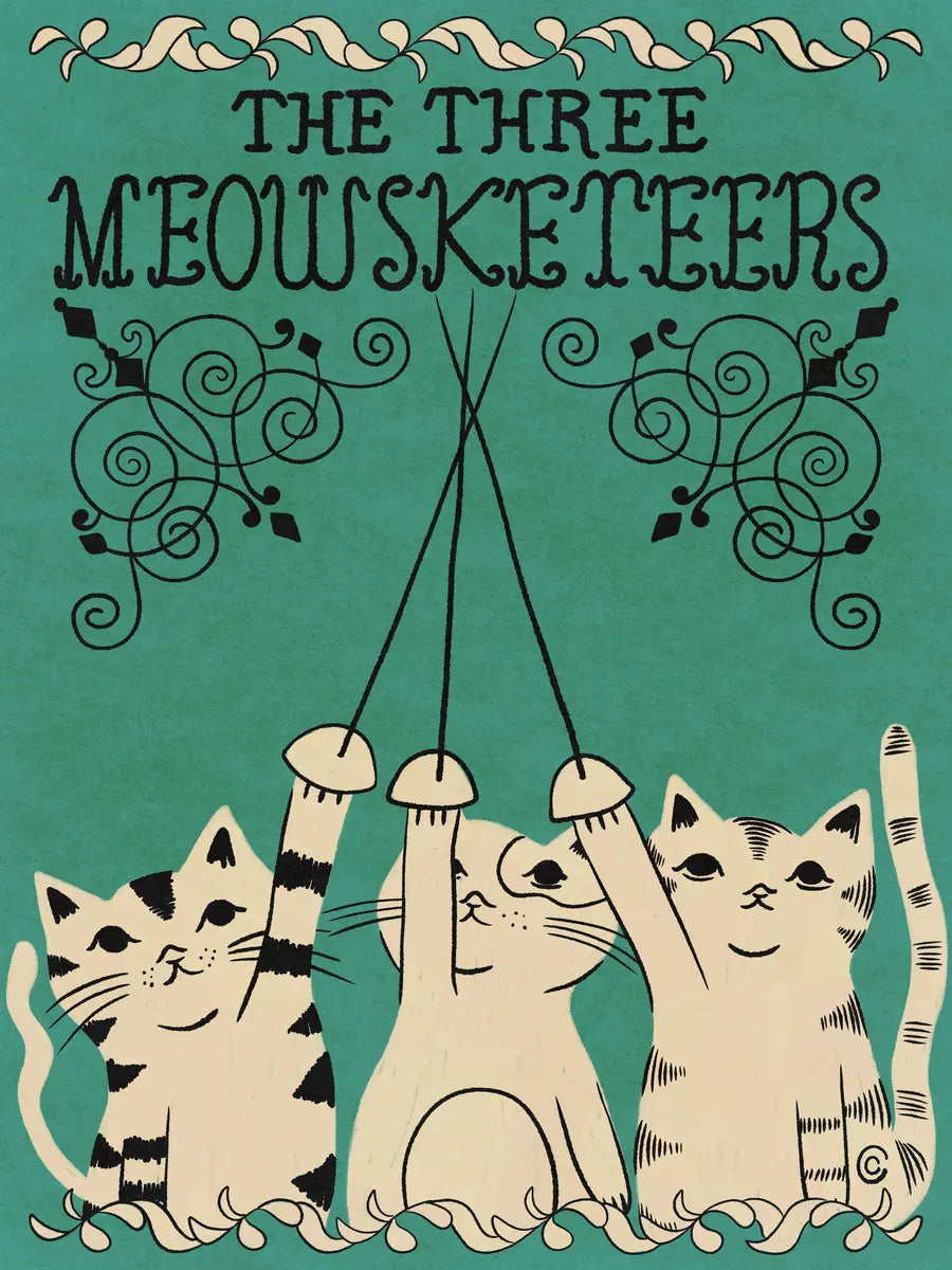 The Three Meowsketeers Poster