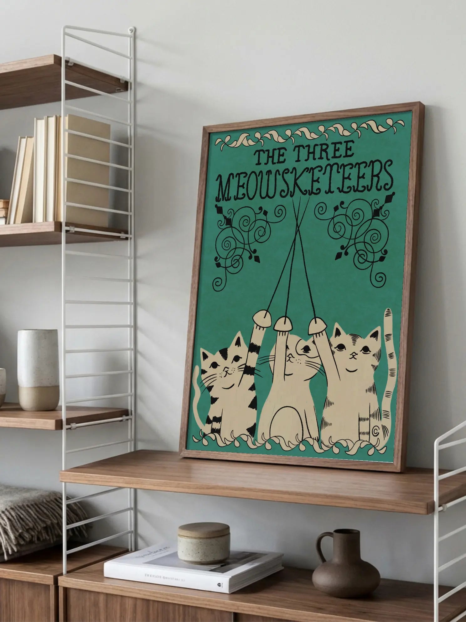 The Three Meowsketeers Poster