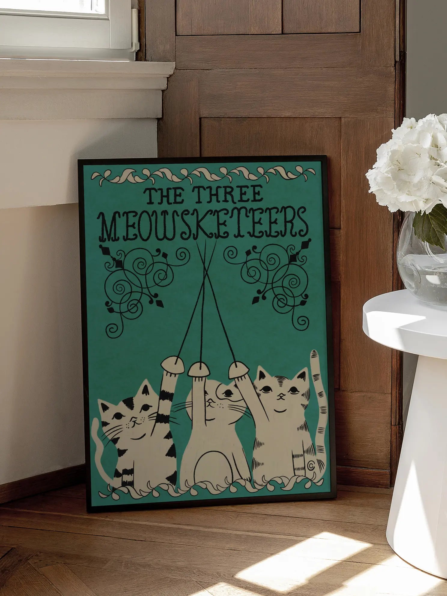The Three Meowsketeers Poster