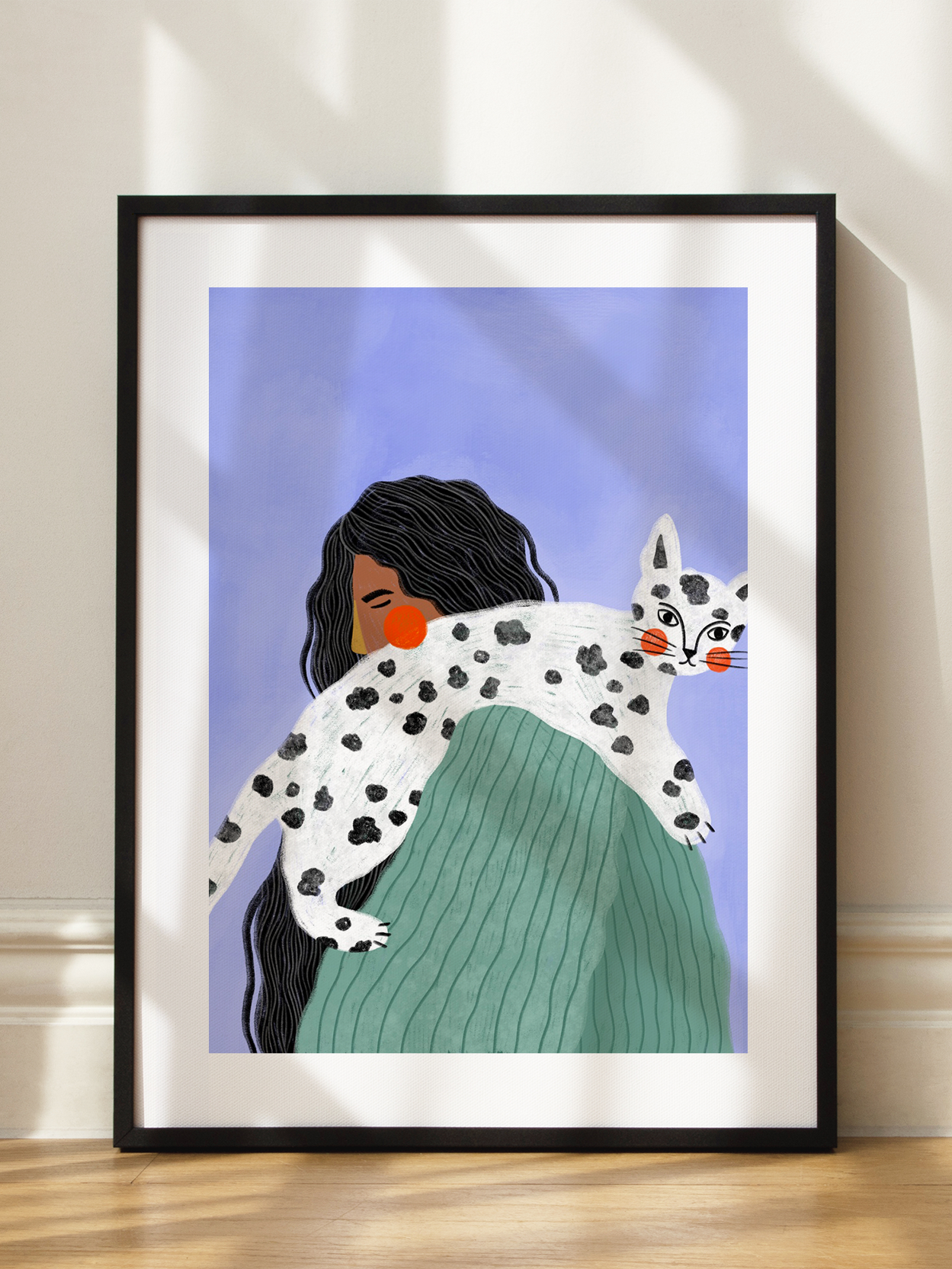 The Woman With The Cat