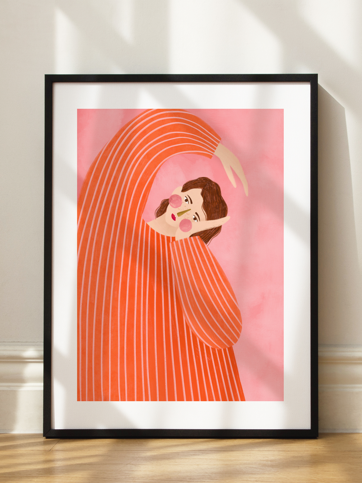The Woman With the Orange Dress