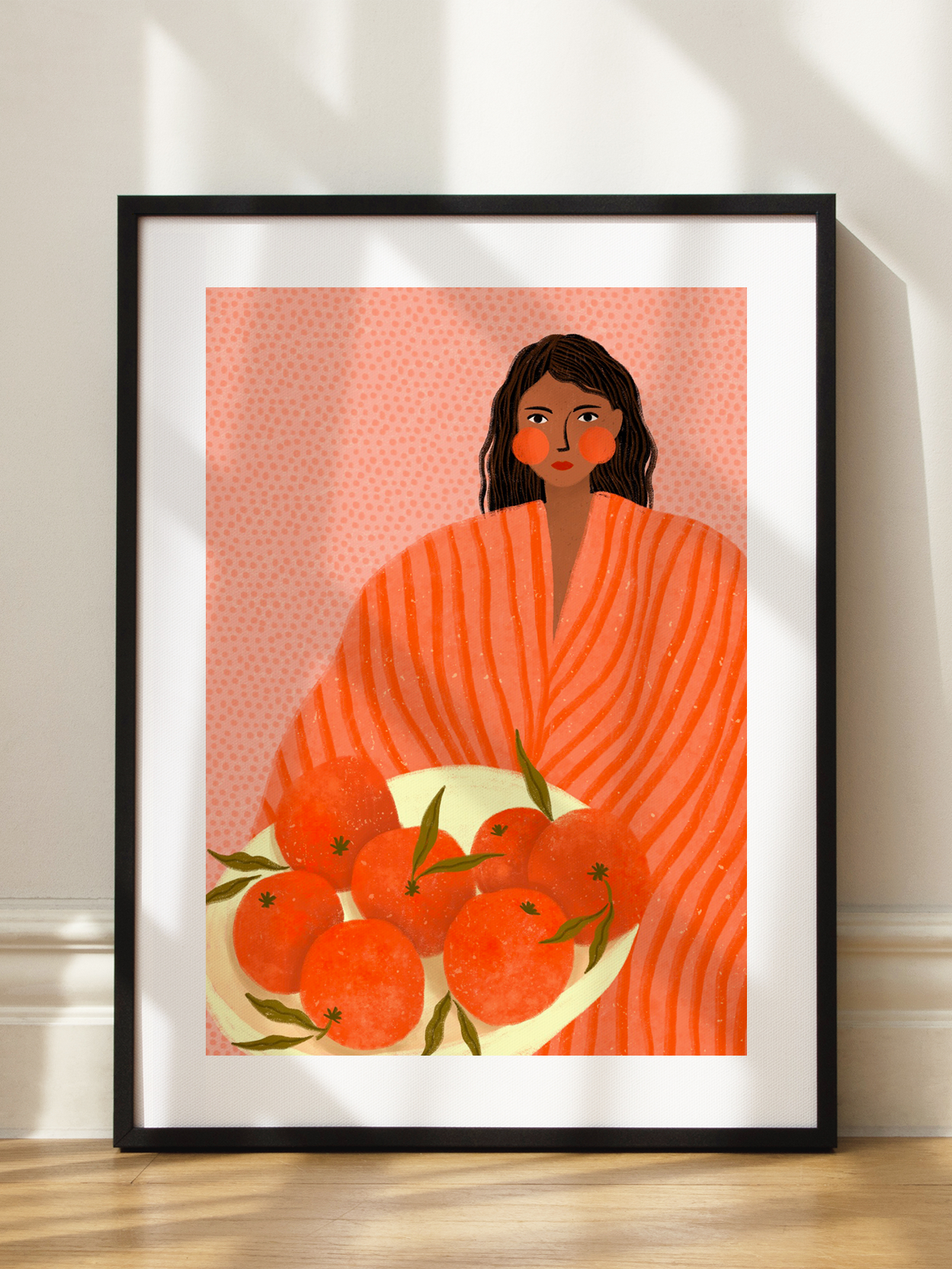 The Woman With the Oranges No2