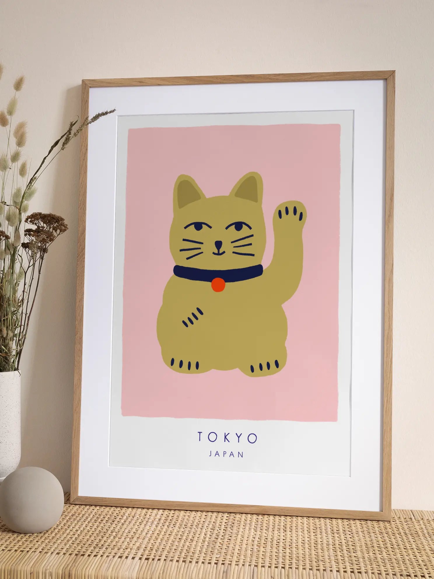 Tokyo Cat Poster