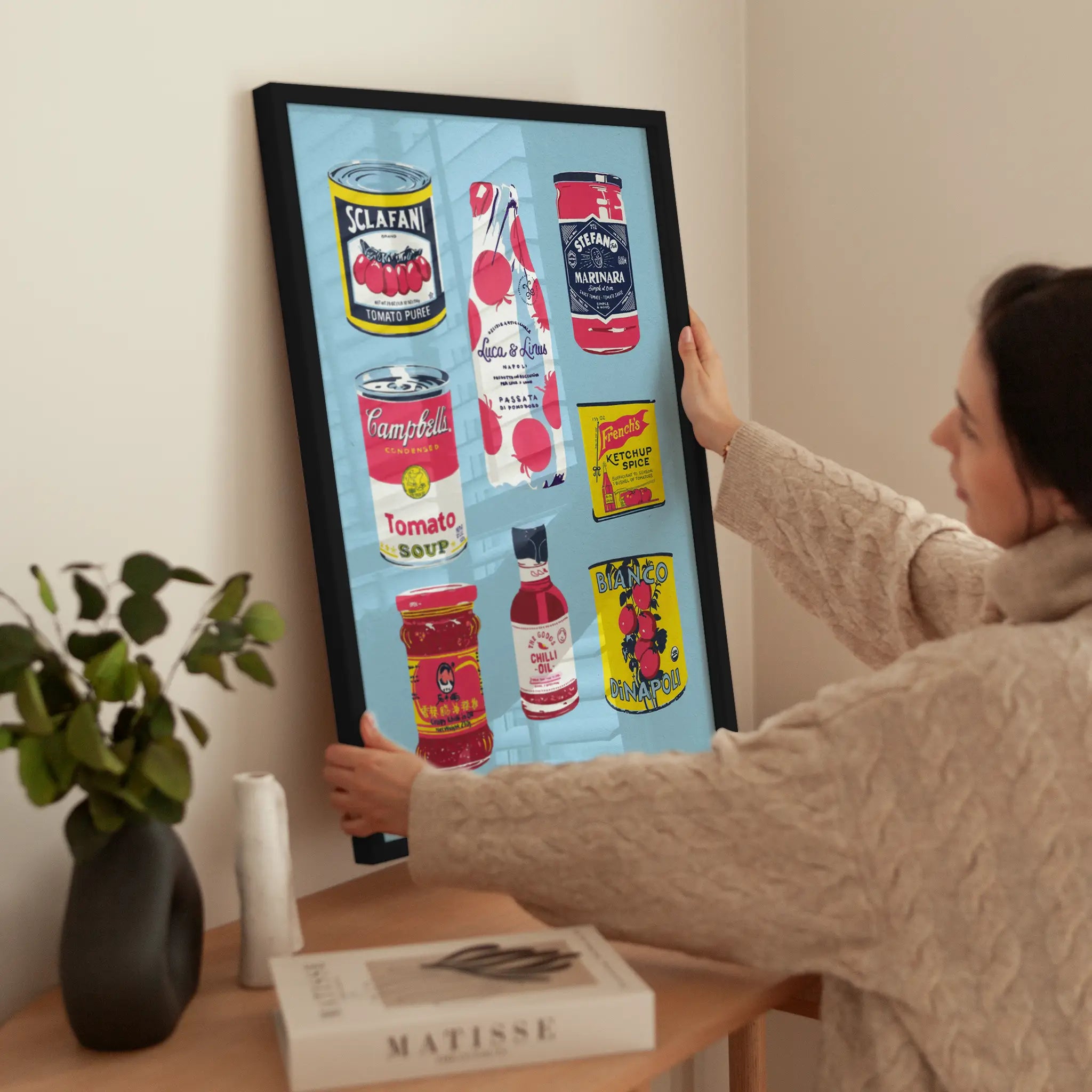 Tomato Products wird aufgehängt