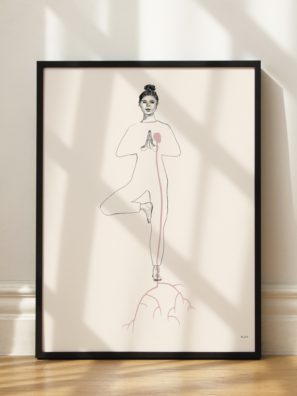 Tree Pose Poster