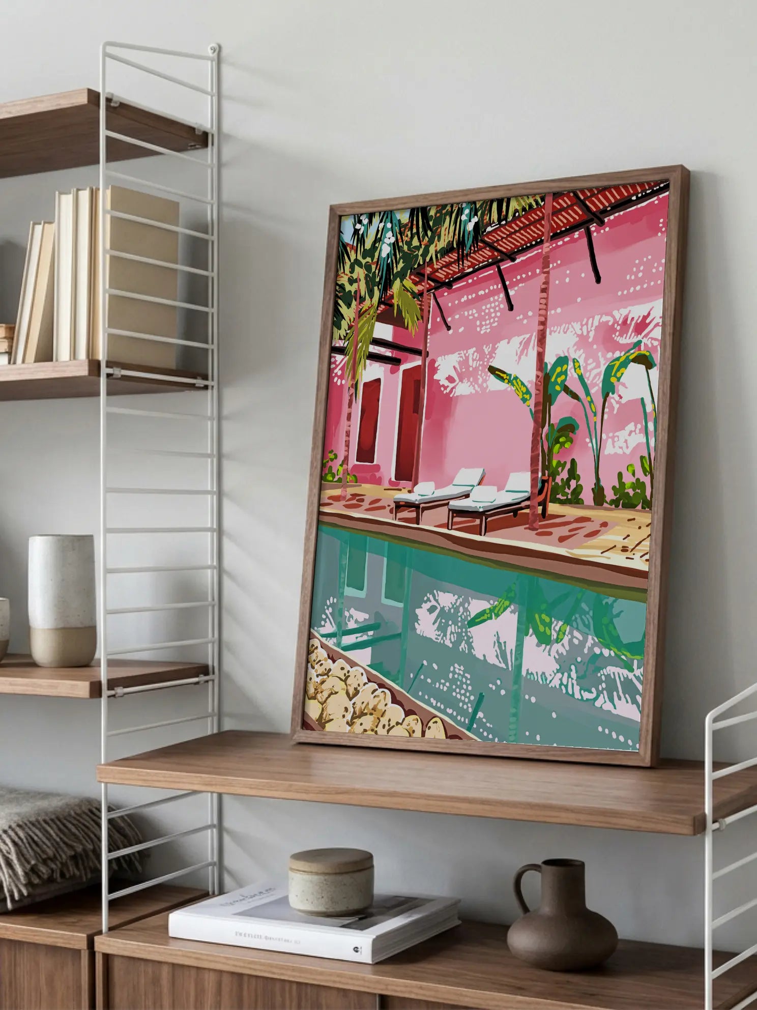 Tropical Oasis Poster