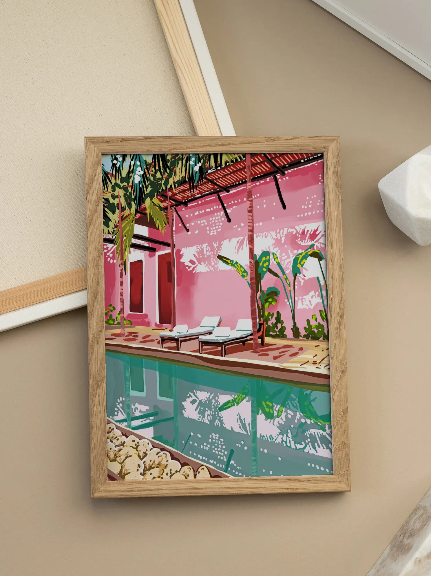 Tropical Oasis Poster