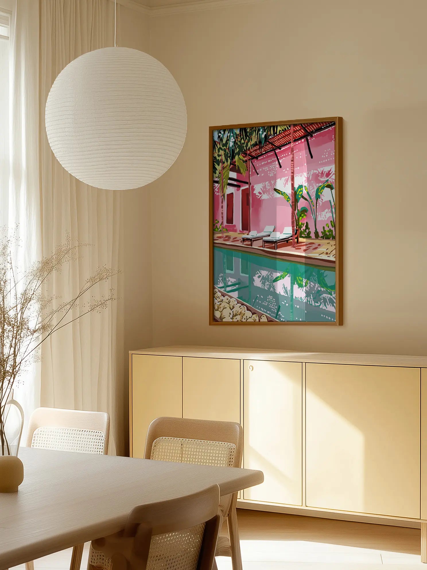 Tropical Oasis Poster