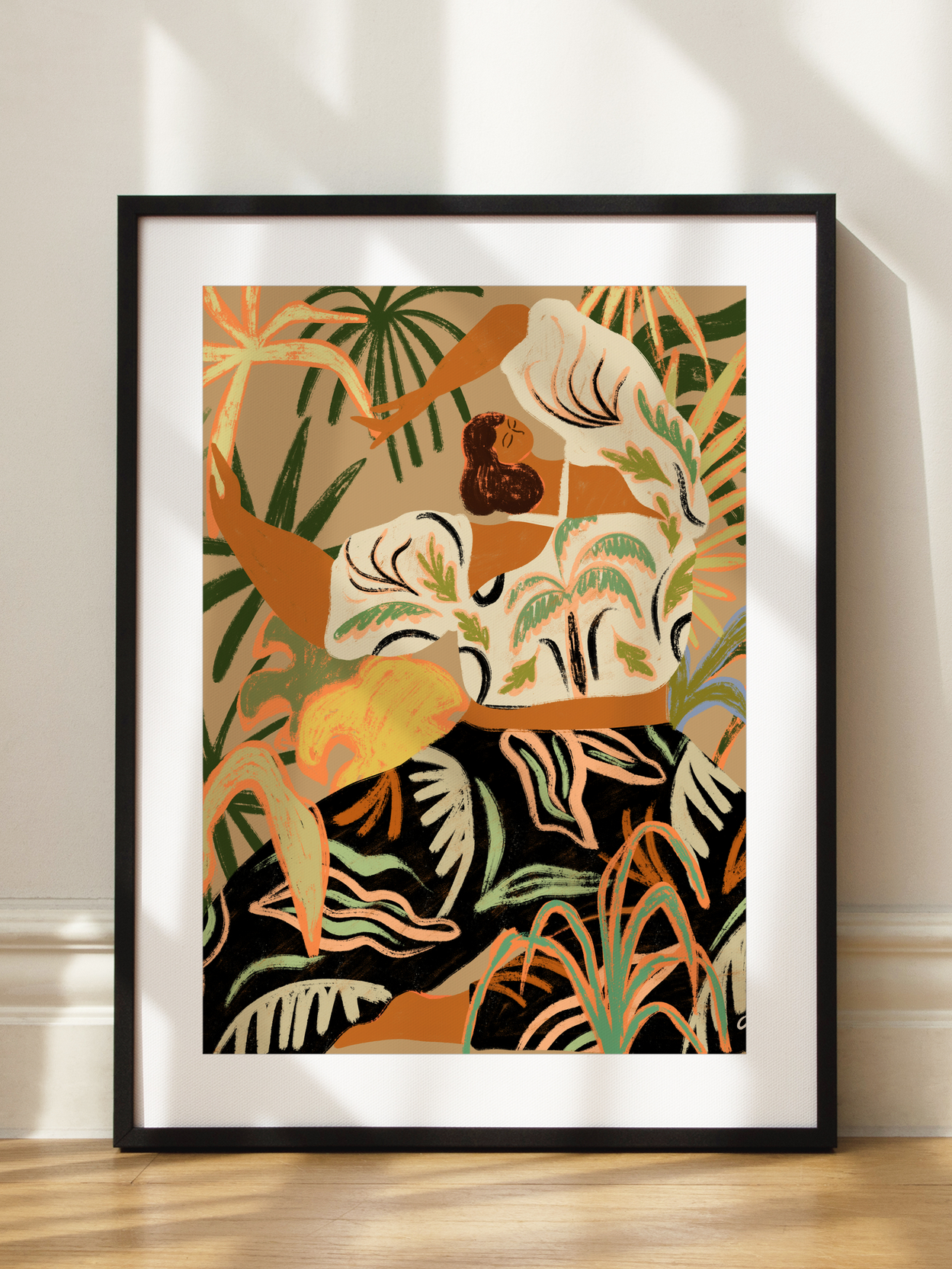 Tropical Stretch Poster