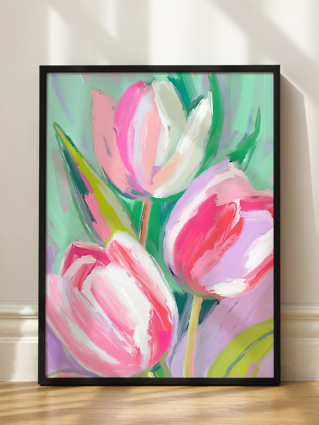 Tulip Garden Poster