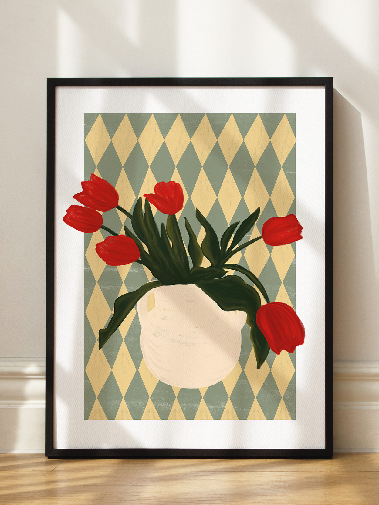 Tulips in a Vase