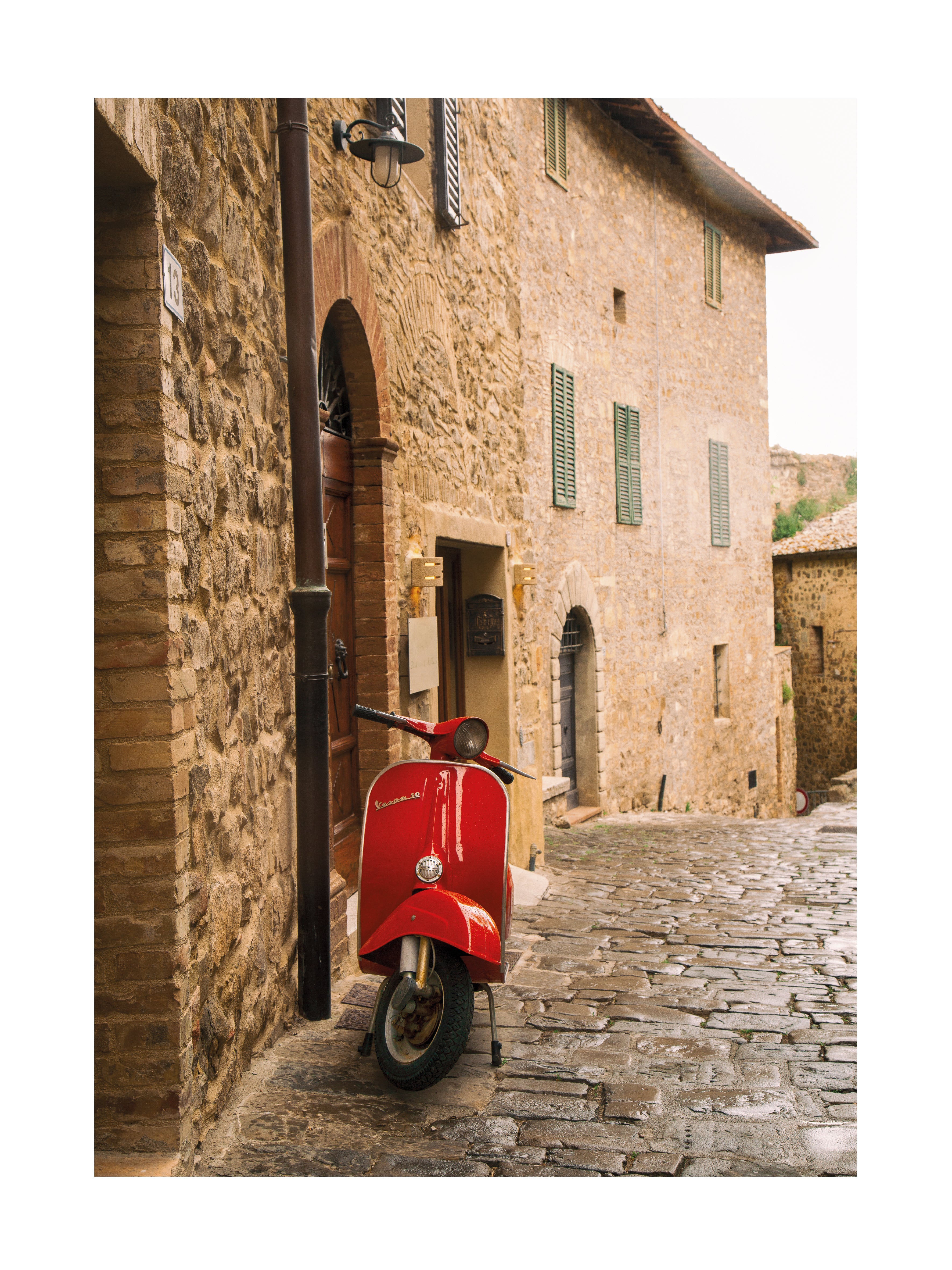 Red Vespa