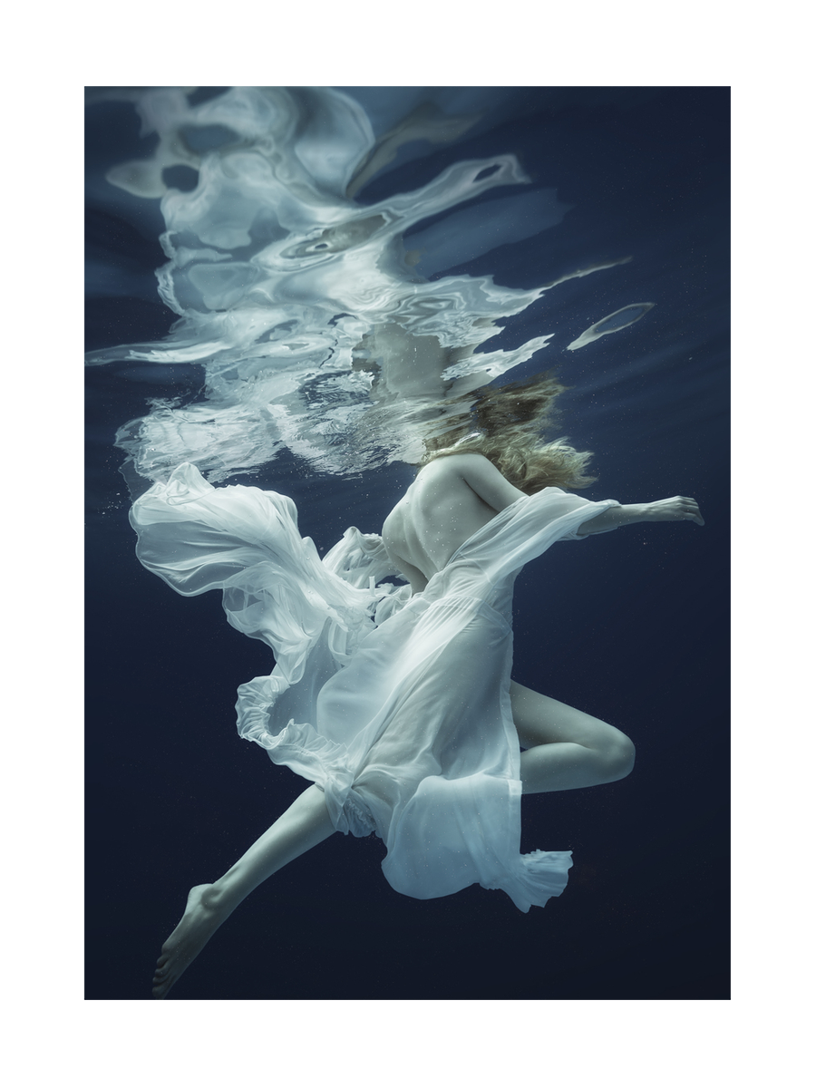 Underwater Dress Poster