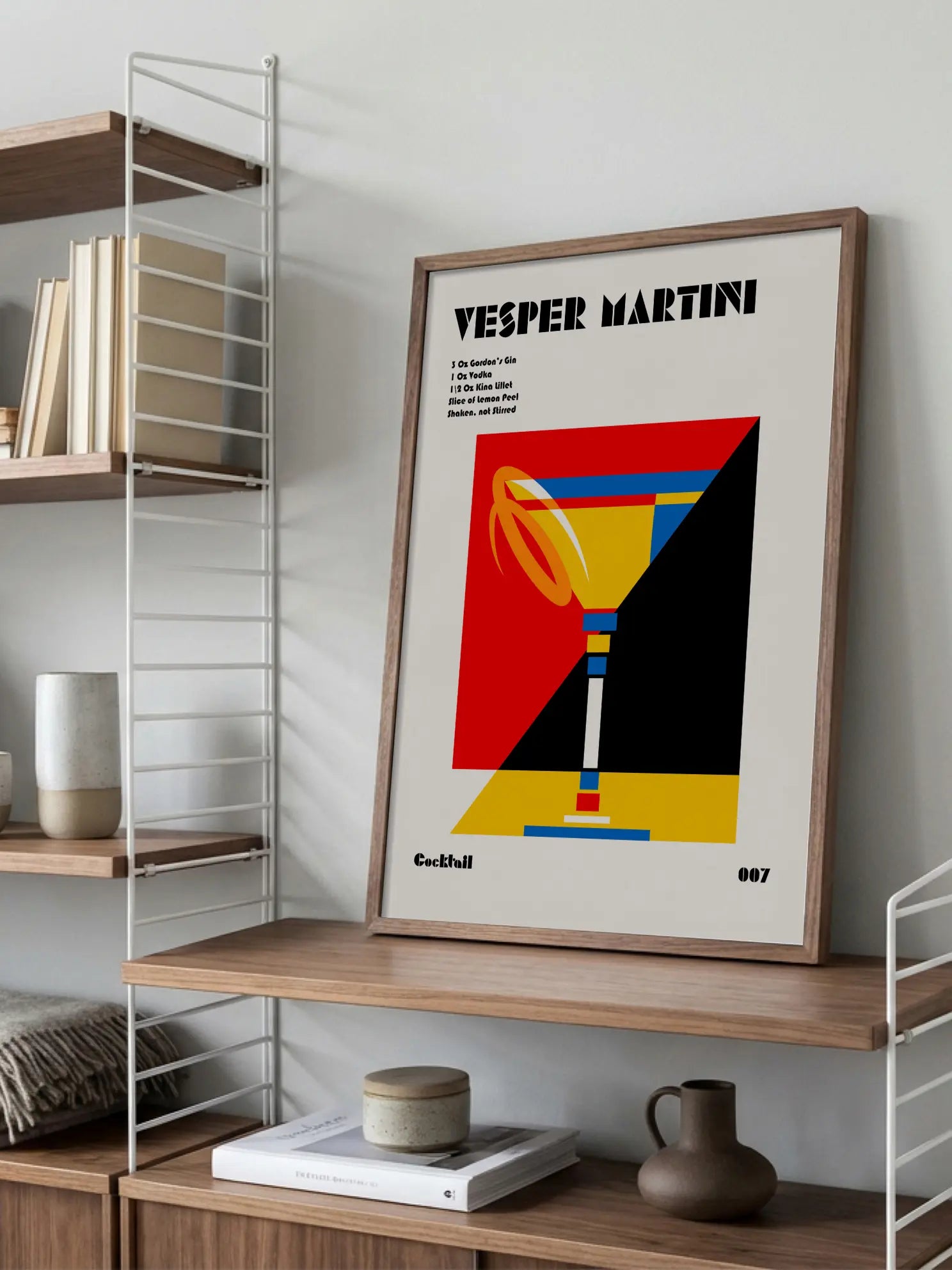 Vesper Martini Poster
