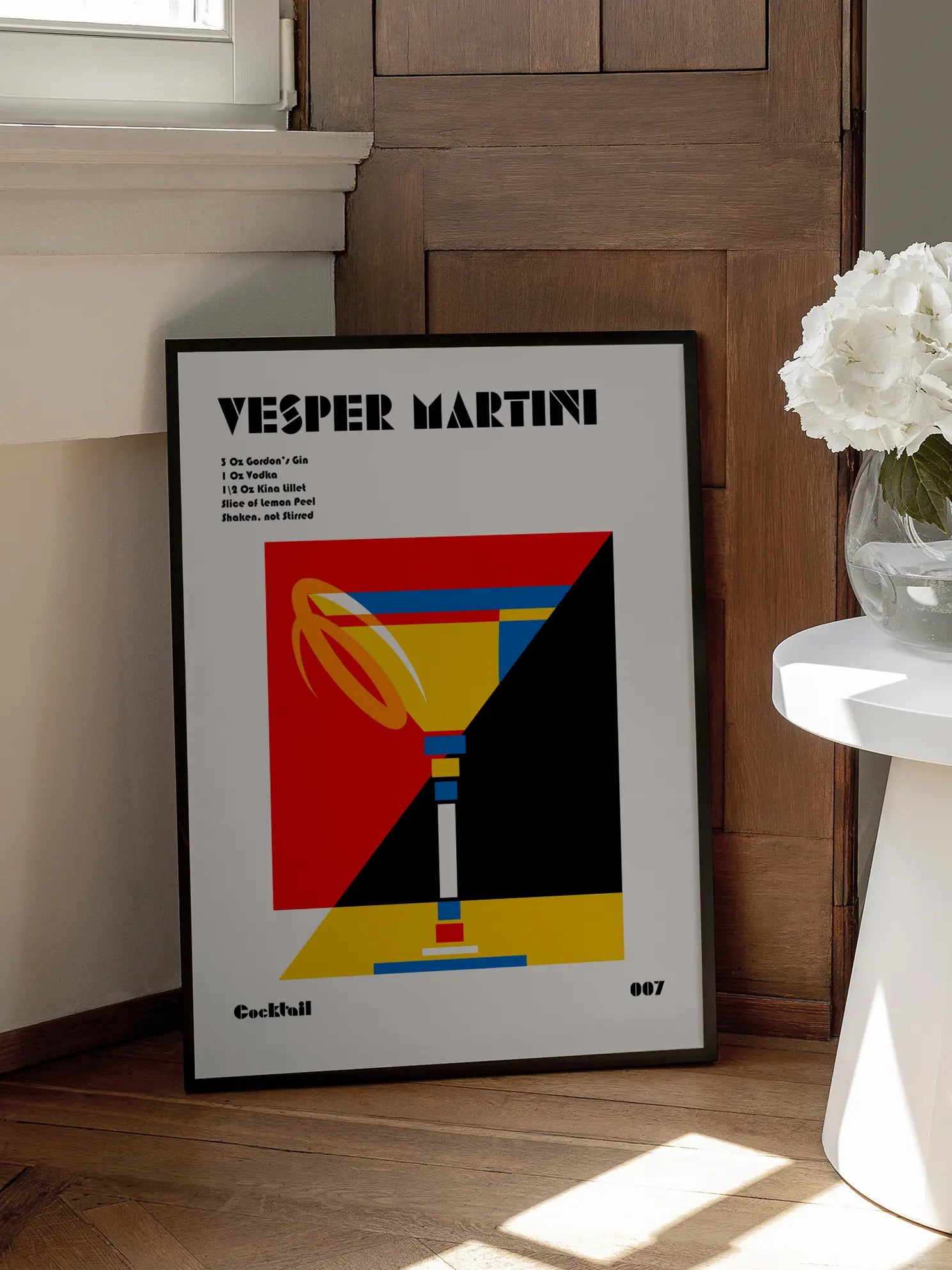 Vesper Martini Poster