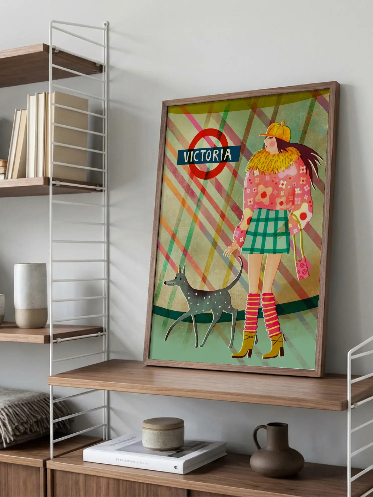 Victoria Station Poster