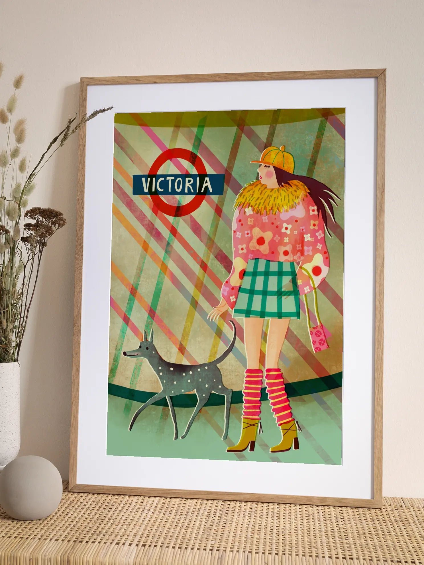 Victoria Station Poster