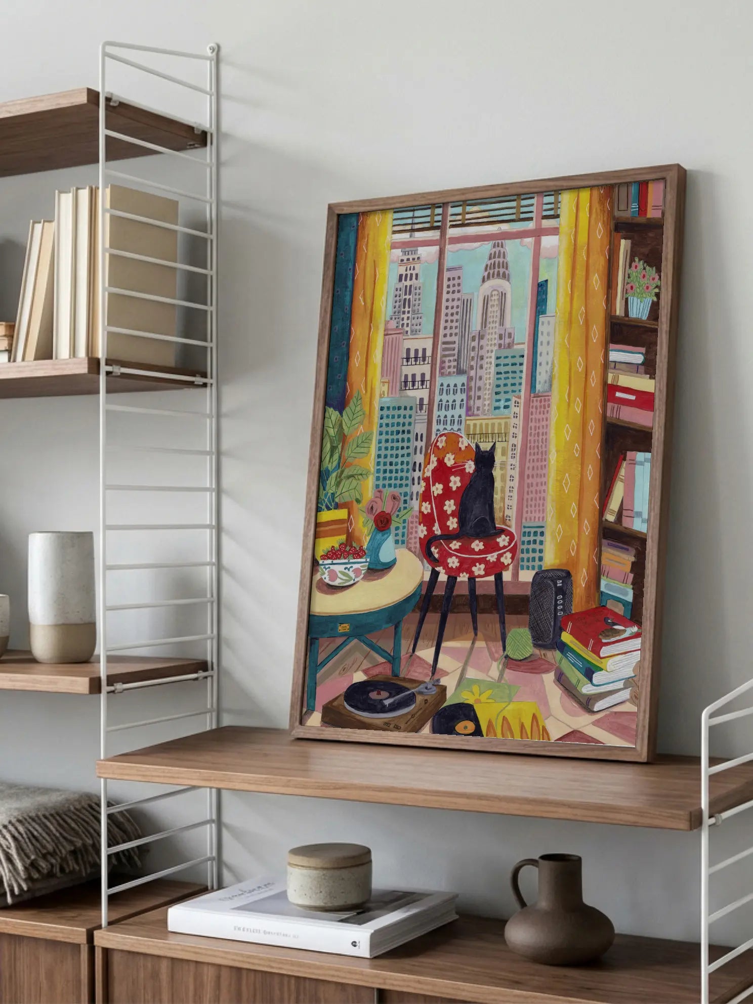 View of the City Poster