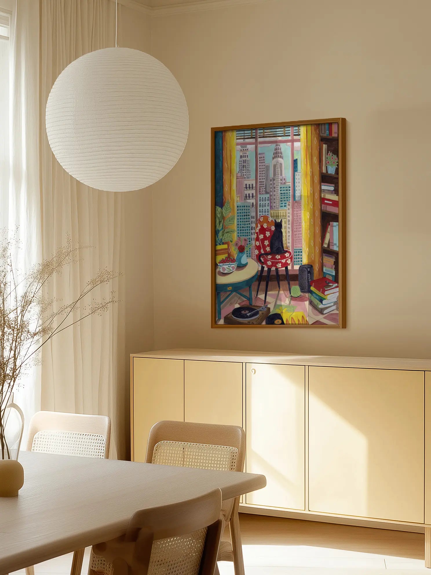 View of the City Poster