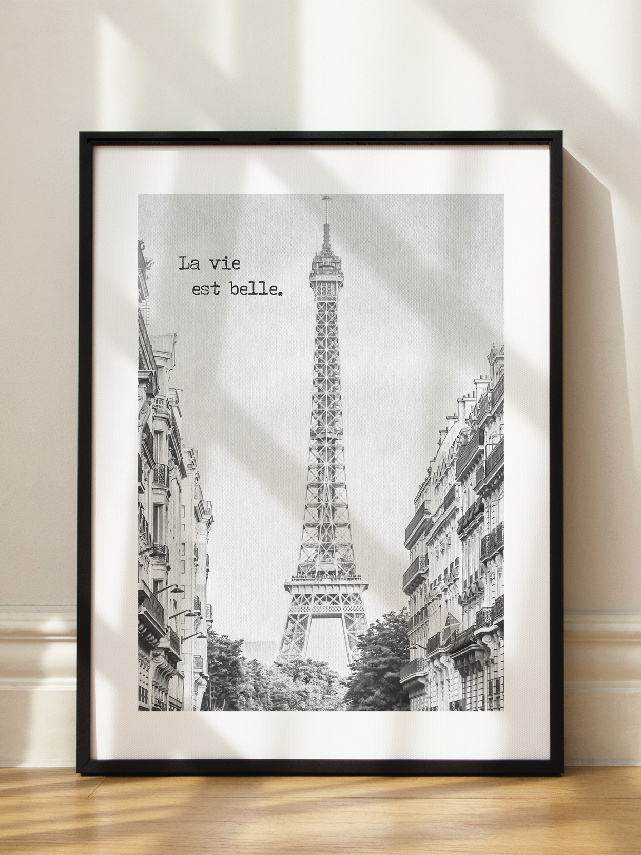 Vintage La Vie Est Belle