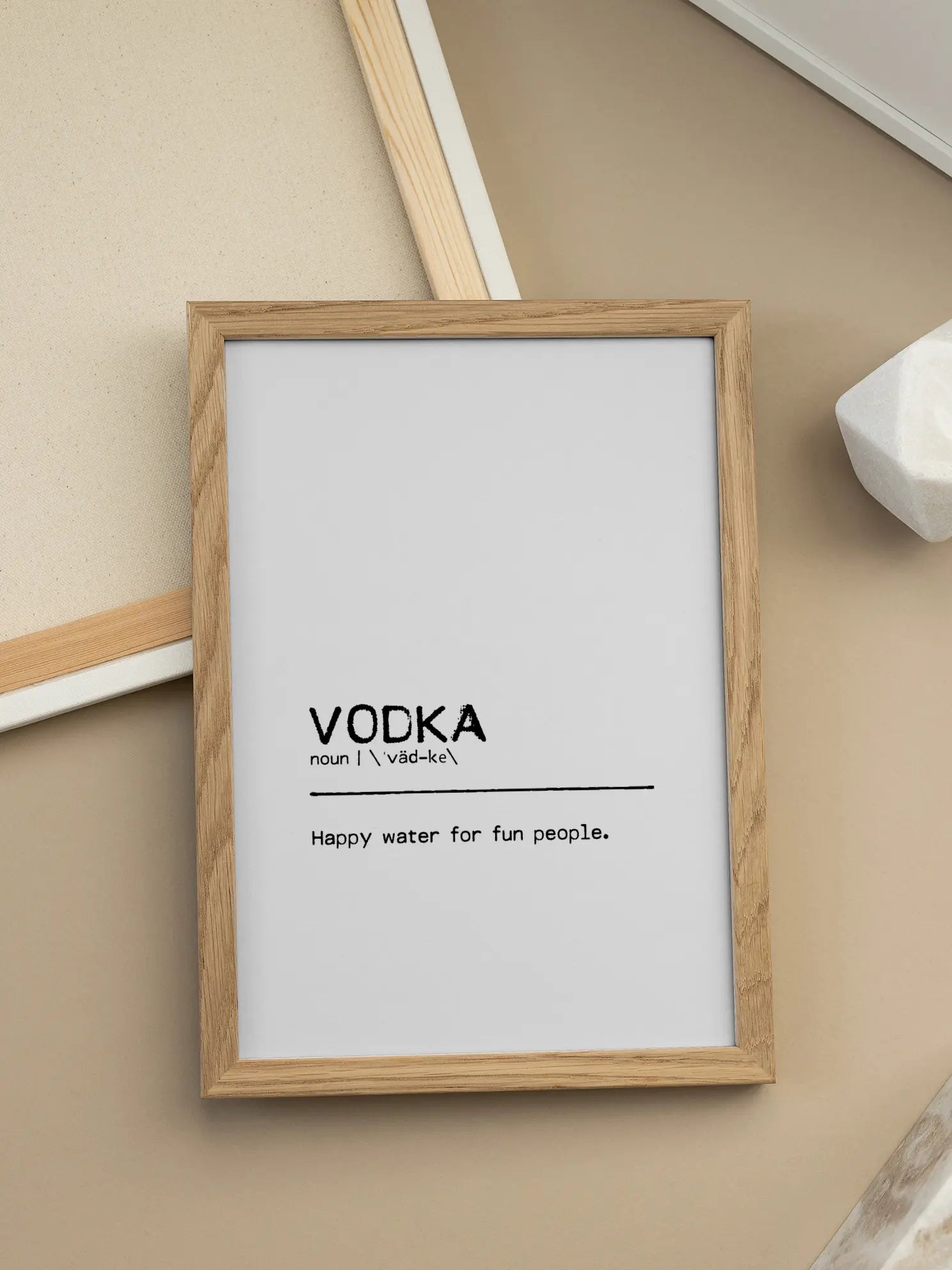 Vodka Definition Poster